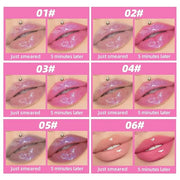 Magic Color Changing Moisturizing Lip Glow Oil Plumping Glimmer Glow Lipstick, Hydrating Lip Gloss Lip Care, Long Lasting ...