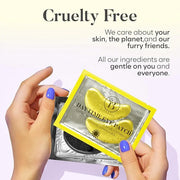 Under Eye Patches for Puffy Eyes and Dark Circles, Gel Eye Masks with Caffeine, Collagen & Vitamin C, Deeply Moisturizing,...