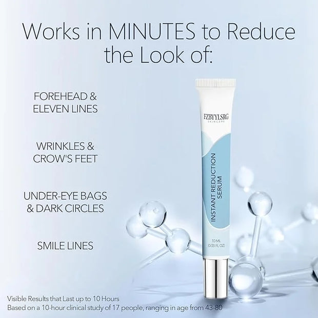 Rapid Reduction Eye Serum - Visibly Reduces Under-Eye Bags, Wrinkles, Dark Circles, Fine Lines & Crow's Feet Instantly, An...