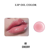 3 PCS Hydrating Lip Glow Oil Lip Stain, Moisturizing Nourishing Lip Gloss,High Shine, Smooth Finish Gloss Tinting And Non-...