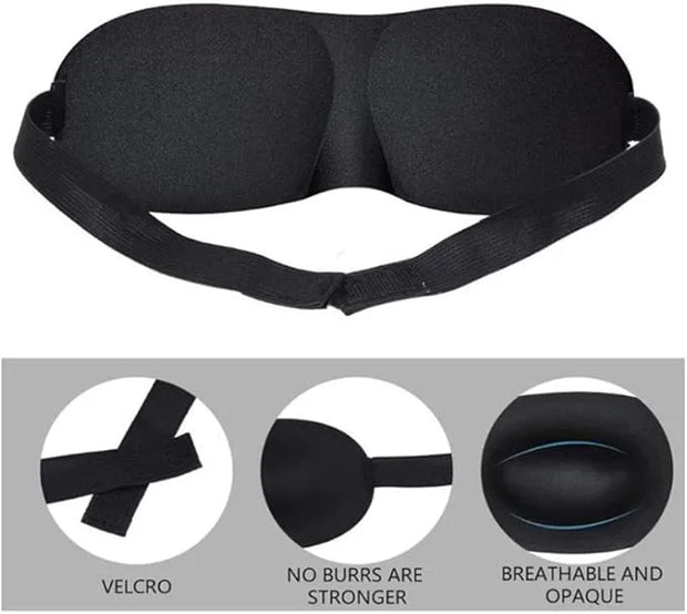 Outdoor Travel Sleep 3D Three-Dimensional Eye mask - Product Image