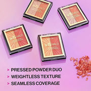wet n wild MegaGlo Blushlighter, Blendable Blush & Highlighter Set, Shimmery Metallic Finish, I Met Someone - Product Image