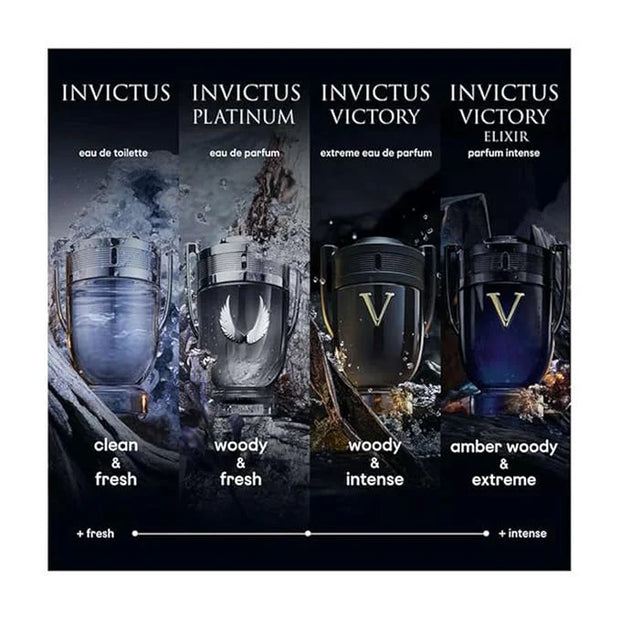 Invictus Victory by Paco Rabanne for Men 1.7 oz Eau De Parfum Extreme Spray - Product Image