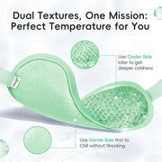 NEWGO Cooling Eye Mask for Puffy Eyes, Cold Eye Mask Eye Ice Pack for After Eyes Surgery, Tension Stress Relief, Itchy Eye...