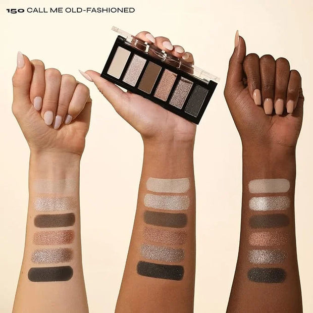 Milani Gilded Mini Eyeshadow Palette with 6 Matte & Shimmer Hues - Call Me Old-Fashioned - Product Image