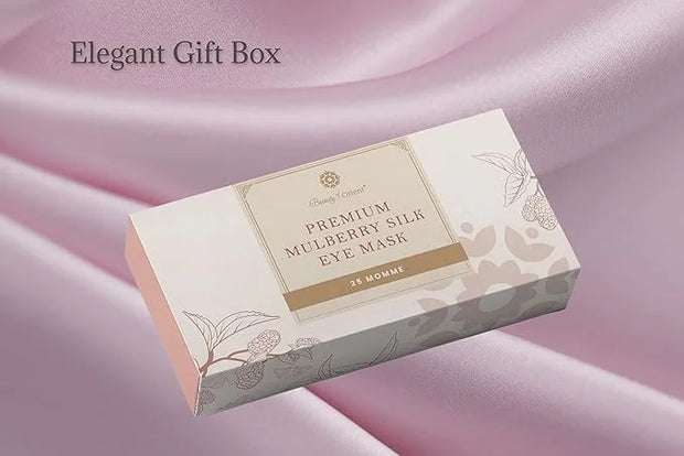 Silk Eye Mask for Sleeping (Rose Water) - Product Image