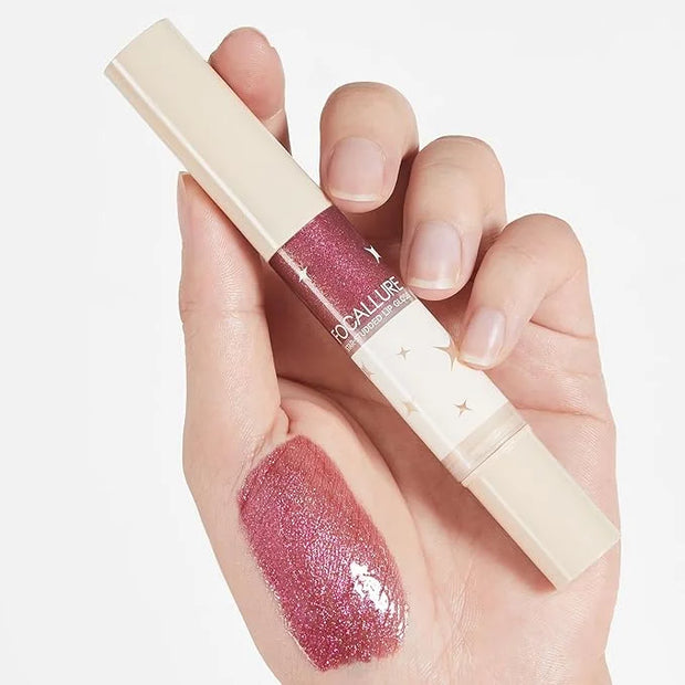 FOCALLURE Glitter Lip Gloss,High Shine Shimmer Lipstick,Long Lasting Plumping Lipgloss,Hydrating,Moisturizing,Non-Sticky a...