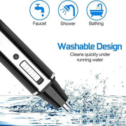 Nose Hair Trimmer for Women and Men, 4-in-1 Facial Hair Removal Trimmer Professional Eyebrow & Facial Hair Trimmer, Rechar...