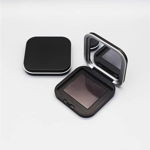 2pcs Empty Magnetic Eyeshadow Palette, Small Makeup Palette