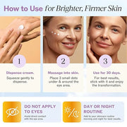 LilyAna Naturals Eye Cream for Dark Circles and Puffiness, Under Eye Cream for Wrinkles and Bags, Anti Aging - helps Impro...