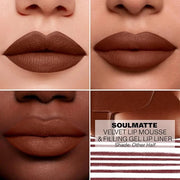Morphe Soulmatte Velvet Lip Mousse Matte Lipstick - Air-Whipped, Soft Matte Lip Makeup with Vitamin E to Hydrate, Soften a...