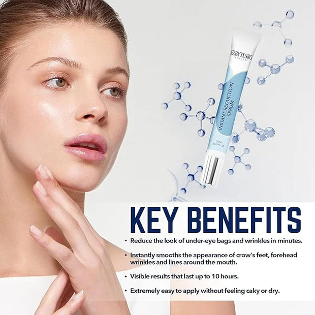 Rapid Reduction Eye Serum - Visibly Reduces Under-Eye Bags, Wrinkles, Dark Circles, Fine Lines & Crow's Feet Instantly, An...