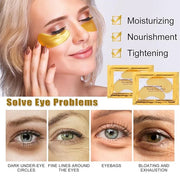 30 pairs 24k gold eye