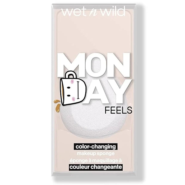 wet n wild Color Changing Makeup Sponge - Low Product Absorption for Streak-Free Application, Effortless Blending Beauty f...