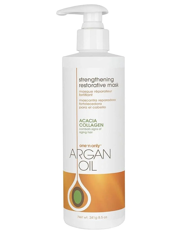 One 'n Only Hair Mask with Argan Oil, Strenghtening Restorative Mask, Helps Maintain Moisture Level for a Shiny Texture, P...