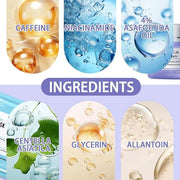 2PCS Neck Firming Cream and Neck Mask Set,Non-greasy Tighten Lift Firming Face Cream Skincare Moisturizer, 3 Pieces Deep M...