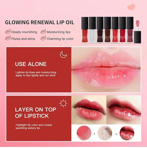 MAEPEOR Glowing Lip Oil 7 Colors Clear)