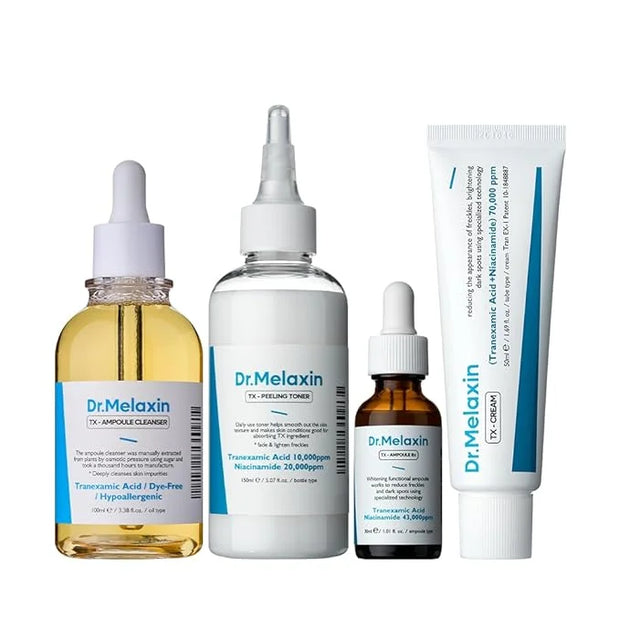 TX Tranexamic Acid Care Line TX cream+Toner+Ampoule+Cleanser Powerful Dark Spot Care | Visible Improvement in 4-8 Weeks - ...
