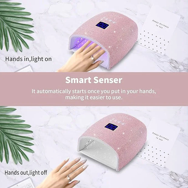 48w cordless uv led nail