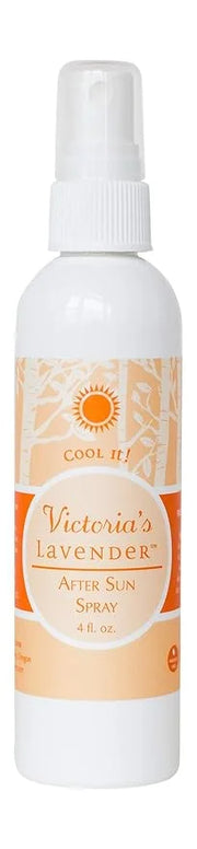 Victoria's Lavender Organic Aloe Vera Spray - For Sunburn, Hot Flashes & Post Workout Cooling, Contains Aloe Vera Gel & Pu...