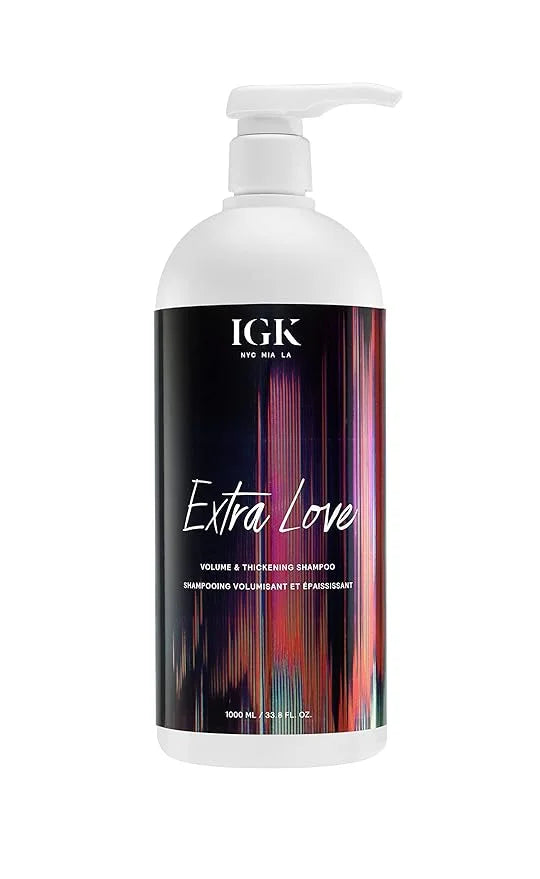 IGK Extra Love Volume Thickening Shampoo Liter - Product Image