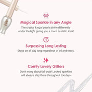 ETUDE Tear Drop Eye Liner #1 White Tear (21AD) | Eyes Makeup | Kbeauty | Liquid Glittering Eye Liner to Make Your Eyes Spa...