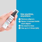 INVISALIGN Aligner Cleaning Spray for Aligner and Retainer Cleaning, 10 ml - Product Image