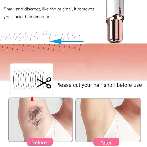 Facial Hair Remover Replacement Heads: Compatible with Finishing Touch Flawless Facial Hair Removal Tool for Women As Seen...