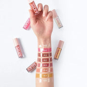 MAEPEOR Shimmer Glossy Lipgloss Set 8PCS Non-Sticky Moisturizing Glossy