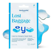 BioRepublic Lost Baggage Under Eye Emergency Repair Mask | Reduces Appearance of Lines, Bags, and Dark Circles Under Eyes ...
