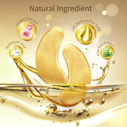 Under Eye Patches, 40 Pairs Eye Mask for Dark Circles, Puffy Eyes, Undereye Bags,Wrinkles,Eye Mask Patches with 24K Gold, ...
