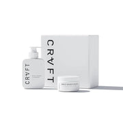 CRVFT 2-Step Men’s Facial Care Kit | Aloe Vera Face Wash 3oz | Hyaluronic Moisturizer 1oz | 2 Piece Complete Daily Face Ca...