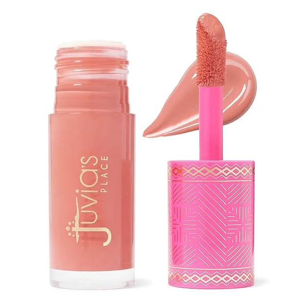 Juvia's Place Blushed Liquid Blush SoftTulip - Dewy Tint Cheeks Makeup Glow Pigment Effortless Beauty Long Lasting Cosmeti...