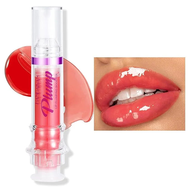 Erinde Lip Plumper Gloss, Natural Spicy Lip Plumping Booster Lip Plumping Oil, Ultra-Hydrating & Nourishing Plump Lip Plum...
