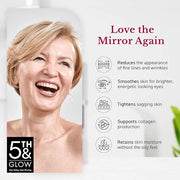 5th & Glow Lumiace Eye Wrinkle Cream for Women, Eye Firming Cream for Sagging Skin and Crows Feet, Under Eye Cream for Puf...