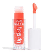 MISS NELLA Fairy Kiss Lip Gloss, Red hydrating children Lip Gloss, watermelon scent, gentle on the skin. gives a sheer kis...