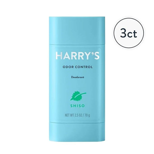 Harry's Aluminum Free Deodorant for Men - Odor Control, Shiso Scent, 2.5 Oz, 3-Pack, Men Deodorant Aluminum Free - Product...