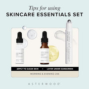 Asterwood Skin Care Set - Mothers Day Gifts For Mom - with Hyaluronic Acid & Triple Repair Serums, Under Eye Serum - Skinc...