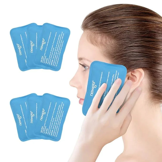 NEWGO Bundle of Cold Gel Eye Mask and Mini Ice Pack - Product Image