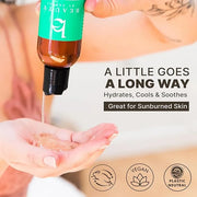 Beauty by Earth Aloe Vera Gel - USA Made with Natural & Organic Ingredients, Pure Aloe Vera Plant Gel for Face Mask, Hair ...