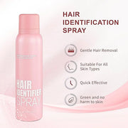 Hair Identification Spray for Facial Shaving - Removes hair and dead skin, Women's Facial Shaving Powder Spray - Moisturiz...