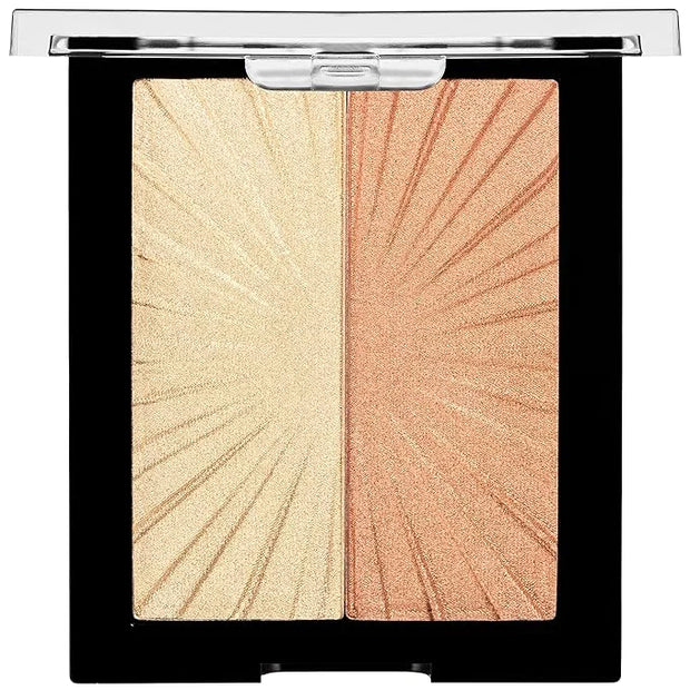wet n wild MegaGlo Blushlighter, Blendable Blush & Highlighter Set, Shimmery Metallic Finish, I Met Someone - Product Image