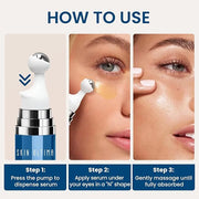 5% Caffeine 5% Retinol Eye Cream for Dark Circles, Puffiness and Bags, Hyaluronic Acid and Niacinamide Under Eye Cream Ant...