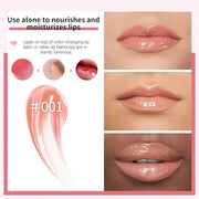 Hydrating Lip Glow Oil, Moisturizing Lip Glow Oil, Nourishing Glossy Transparent Lip Oil, Plumping Lip Oil, Lip Balm, Non-...