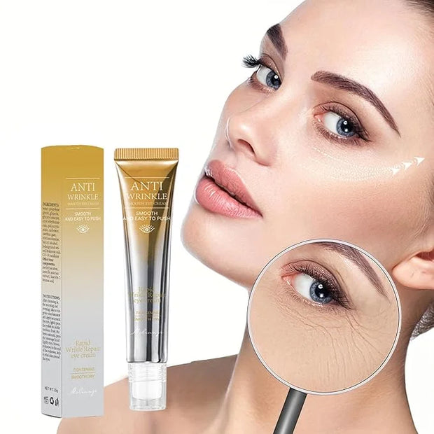 Eye Serum with 8% Glycerin 5% Retinol Hyaluronic Acid for Rapid Puffy Fine Lines Dark Circles Wrinkles, Under Eye Cream wi...
