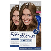 Clairol Root Touch-Up by Nice'n Easy Permanent Hair Dye, 6A Light Ash Brown Hair Color, Pack of 2 - Product Image