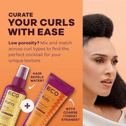 Eco Style, Texture Edit, Koily Moisturize Smoothing Butter for Type 4 curly hair - A sulfate-free, ultra-rich curly hair c...
