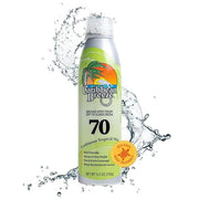 Continuous Tropical Mist Spray Sunscreen SPF 70, Reef Safe Sunscreen Spray, Up to 80 Minutes Water Resistant Sunscreen Fac...