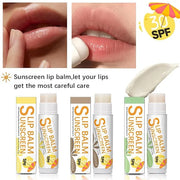 Spf 30 Lip Balm, 3Pcs Sunscreen Gilrs