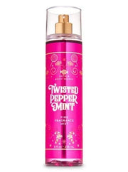 Bath and Body Works - Twisted Peppermint - Fine Fragrance Mist and Ultra Shea Body Cream - Full Size – Winter 2019 - Produ...
